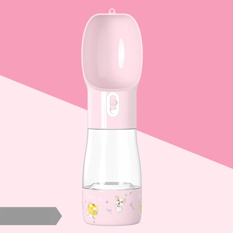 HKM-883411 Portable Pet Food and Water Cup - Automatic Feeding System in Multiple Colors