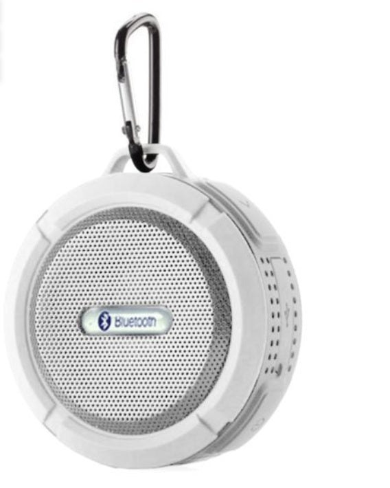 HKM-883603 Wireless Portable Bluetooth Speaker with Waterproof Design and Strong Suction Cup for Bathroom Use