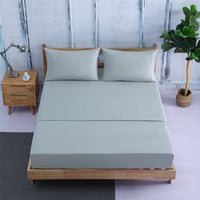 HKM-883859 Four-Piece Plain Bedding Set with Reactive Dyeing - Available in Various Colors and Sizes