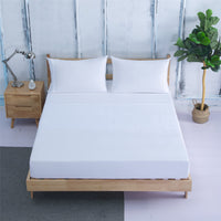HKM-883859 Four-Piece Plain Bedding Set with Reactive Dyeing - Available in Various Colors and Sizes