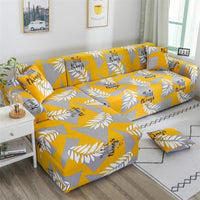 HKM-883859 Universal Sofa Cushion Cover - Simple Modern Design with Chinese Style Patterns in Sand