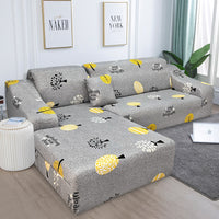 HKM-883859 Universal Sofa Cushion Cover - Simple Modern Design with Chinese Style Patterns in Sand