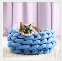 HKM-883923 Irrigation core cotton cloth line machine washable water washable hand-woven kennel cat litter