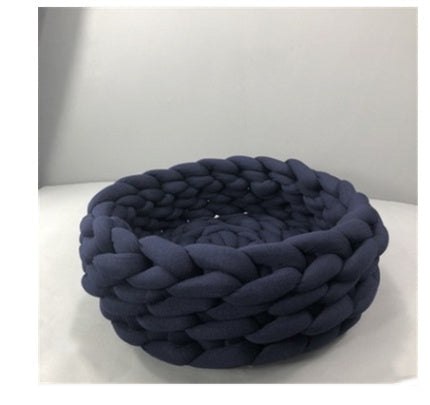 HKM-883923 Irrigation core cotton cloth line machine washable water washable hand-woven kennel cat litter