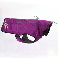 HKM-883987 Waterproof Reflective Nylon Pet Rain Jacket for All-Weather Protection