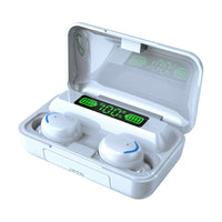 HKM-884051 Binaural Wireless Bluetooth Headset with Power Display and Voice Control