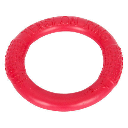 HKM-884179 Bite Resistant Tension Ring Dog Toy - Durable EVA Material in Orange, Red, Green (Trumpet: 17.5CM, Large: 27.5CM)