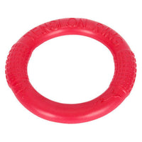 HKM-884179 Bite Resistant Tension Ring Dog Toy - Durable EVA Material in Orange, Red, Green (Trumpet: 17.5CM, Large: 27.5CM)