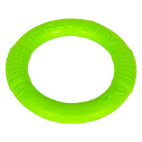 HKM-884179 Bite Resistant Tension Ring Dog Toy - Durable EVA Material in Orange, Red, Green (Trumpet: 17.5CM, Large: 27.5CM)