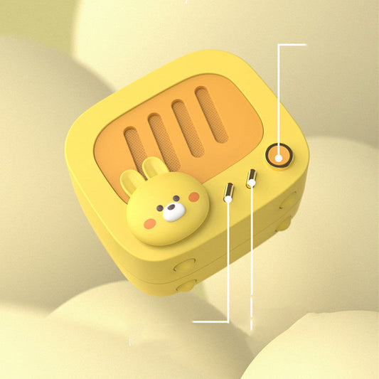 KTX-884243 Little Pet Love Mini Bluetooth Speaker - Portable Wireless Audio Device for Car and Home