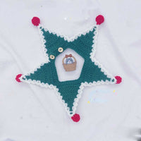HKM-884243 Pet Cat DogChristmas Wool Knitted Collar