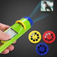 HKM-884819 Early Childhood Education Projector Flashlight for Infants - Interactive Vision Development Toy