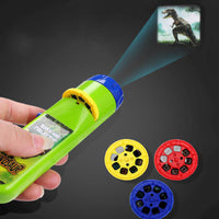 HKM-884819 Early Childhood Education Projector Flashlight for Infants - Interactive Vision Development Toy