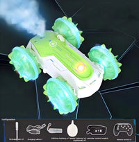HKM-884947 Amphibious 4x4 Remote Control Car with Lights and Gesture Control, Multi-Terrain 360 Degree Rotation