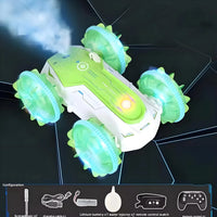 HKM-884947 Amphibious 4x4 Remote Control Car with Lights and Gesture Control, Multi-Terrain 360 Degree Rotation