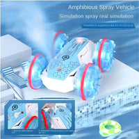 HKM-884947 Amphibious 4x4 Remote Control Car with Lights and Gesture Control, Multi-Terrain 360 Degree Rotation