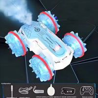HKM-884947 Amphibious 4x4 Remote Control Car with Lights and Gesture Control, Multi-Terrain 360 Degree Rotation
