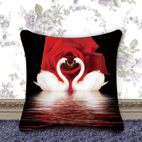 HKM-885459 Diamond Art DIY Pillowcase - Handmade Cotton Cushion Cover, 40x40cm