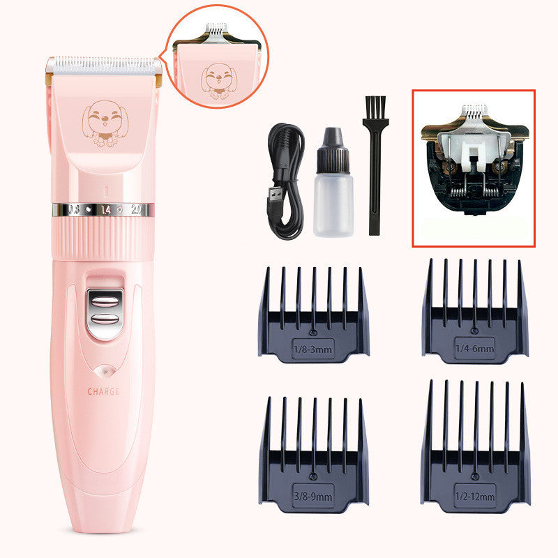 HKM-885459 Electric Pet Grooming Clippers for Dogs, Cats, and Rabbits, Multiple Blade Options Available