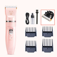 HKM-885459 Electric Pet Grooming Clippers for Dogs, Cats, and Rabbits, Multiple Blade Options Available