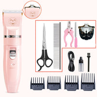 HKM-885459 Electric Pet Grooming Clippers for Dogs, Cats, and Rabbits, Multiple Blade Options Available