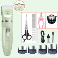 HKM-885459 Electric Pet Grooming Clippers for Dogs, Cats, and Rabbits, Multiple Blade Options Available