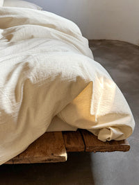 HKM-885523 Breathable Cotton and Linen Jacquard Bedding Set, Four Pieces for All Seasons