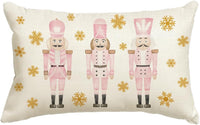 HKM-885651 Christmas Themed Simple Linen Pillow Cover for Home Sofa Decoration