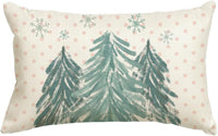 HKM-885651 Christmas Themed Simple Linen Pillow Cover for Home Sofa Decoration