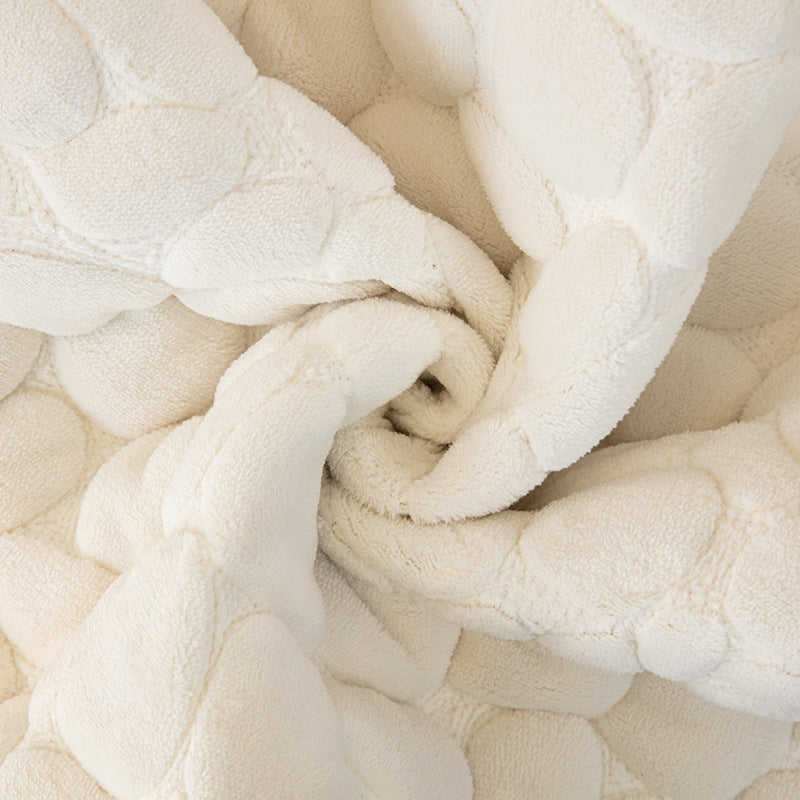 HKM-885907 Milk Velvet Anti-Slip Seat Cushion for Combination Sofas - Thickened and Comfortable
