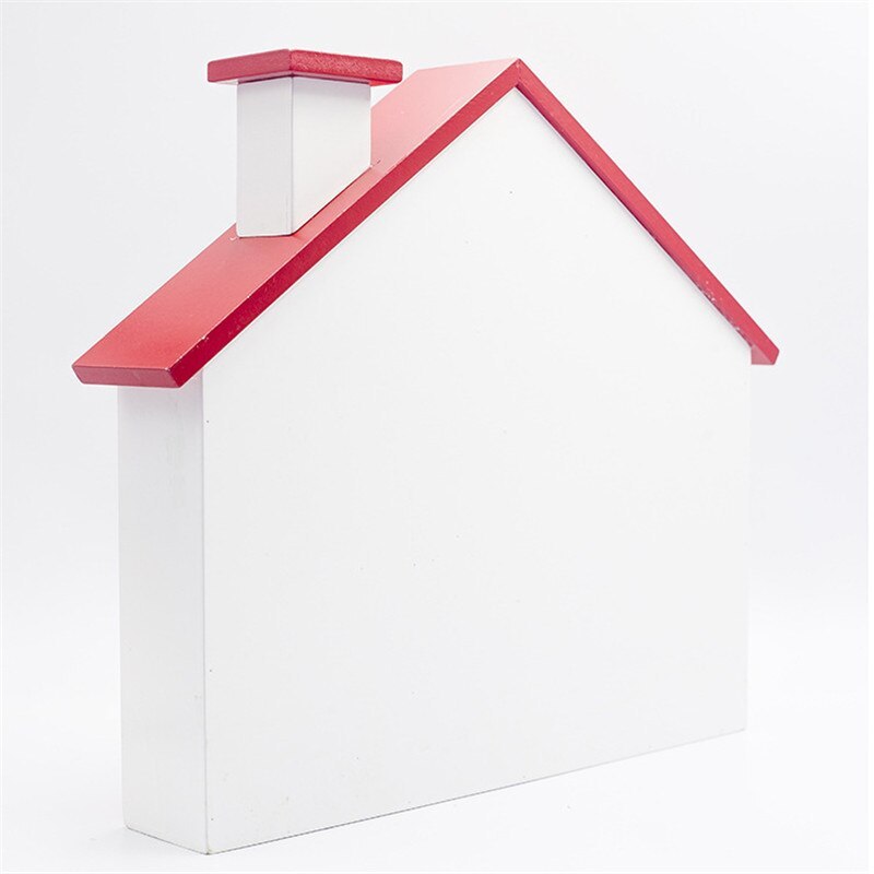 HKM-885971 Wooden Christmas House Candy Storage Box for Holiday Countdown and Decoration