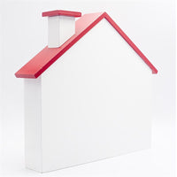 HKM-885971 Wooden Christmas House Candy Storage Box for Holiday Countdown and Decoration