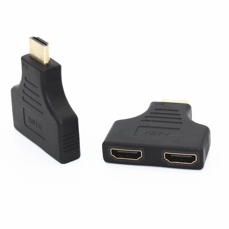HKM-886035 HDMI Male to Dual HDMI Female Adapter for Connecting HD Devices
