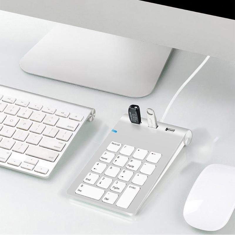HKM-886035 Wireless Numeric Keypad for Financial Accounting - 18 Key USB Design