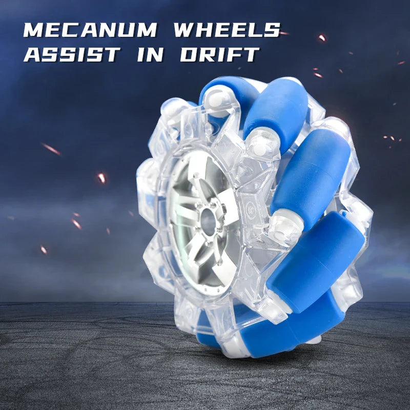 HKM-886099 Double-Sided 360° Rotating Stunt Car with Gesture Control, Lights, and Music for Ages 6+