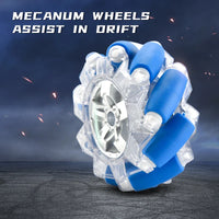 HKM-886099 Double-Sided 360° Rotating Stunt Car with Gesture Control, Lights, and Music for Ages 6+