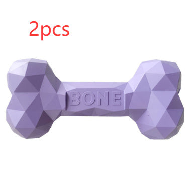 HKM-886291 Pet Dog Teeth Grinding Bite Resistant Rubber Bone Toy