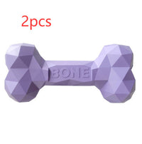 HKM-886291 Pet Dog Teeth Grinding Bite Resistant Rubber Bone Toy