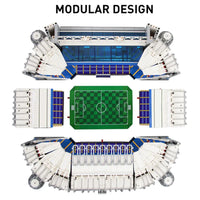 HKM-886419 Bernabeu Stadium 3D Puzzle Building Blocks Set for Ages 8 and Up, Educational Construction Toy