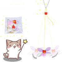 HKM-886483 Hanging Dragonfly Chew Toy for Cats - Interactive Teaser Stick