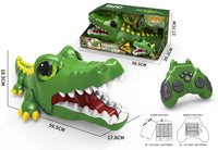HKM-886483 Rechargeable Remote Control Crocodile Toy Car - 2.4GHz, 30M Range, 4 Channel Fun