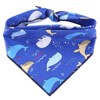 HKM-886547 Animal Pattern Cotton Triangle Dog Scarf - Comfortable and Durable Design for All Seasons