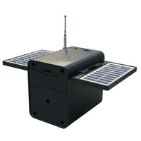HKM-886547 Solar-Powered Emergency FM Radio with USB Charging and Built-in Speaker, Portable Multi-Function Device