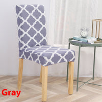 HKM-886739 Universal Office Chair Cover in Various Patterns and Colors - Dustproof Polyester Seat Protector