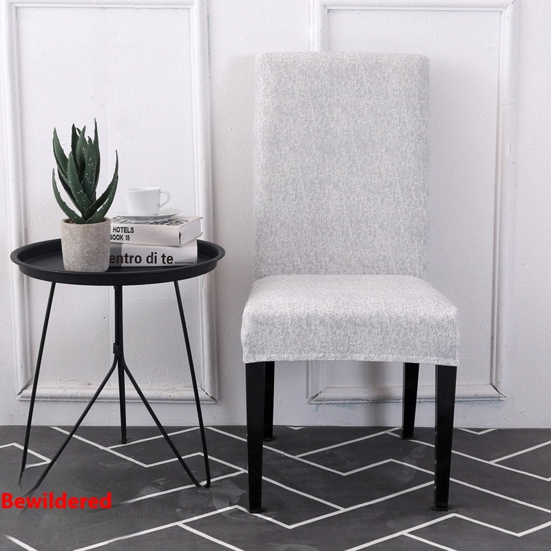 HKM-886739 Universal Office Chair Cover in Various Patterns and Colors - Dustproof Polyester Seat Protector