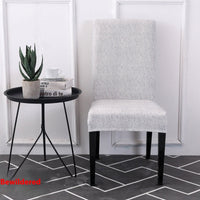 HKM-886739 Universal Office Chair Cover in Various Patterns and Colors - Dustproof Polyester Seat Protector