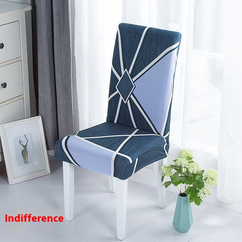 HKM-886739 Universal Office Chair Cover in Various Patterns and Colors - Dustproof Polyester Seat Protector