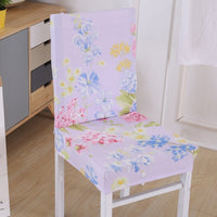 HKM-886739 Universal Office Chair Cover in Various Patterns and Colors - Dustproof Polyester Seat Protector