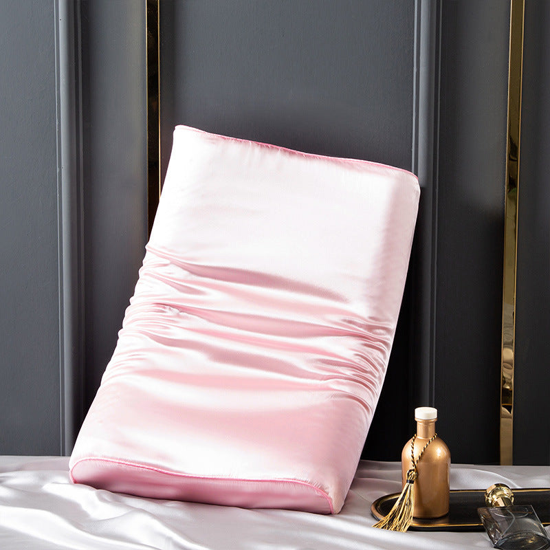 HKM-886803 Silk Latex Pillowcase - Double-Sided Mulberry Silk, Available in Children's and Adult Sizes