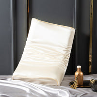 HKM-886803 Silk Latex Pillowcase - Double-Sided Mulberry Silk, Available in Children's and Adult Sizes